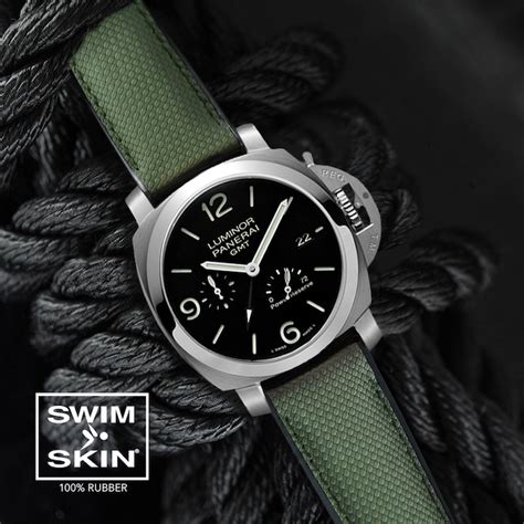 panerai green strap|Mehr.